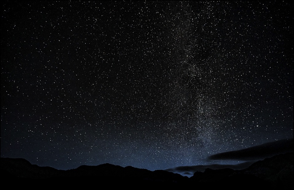 milky way photography northumberland